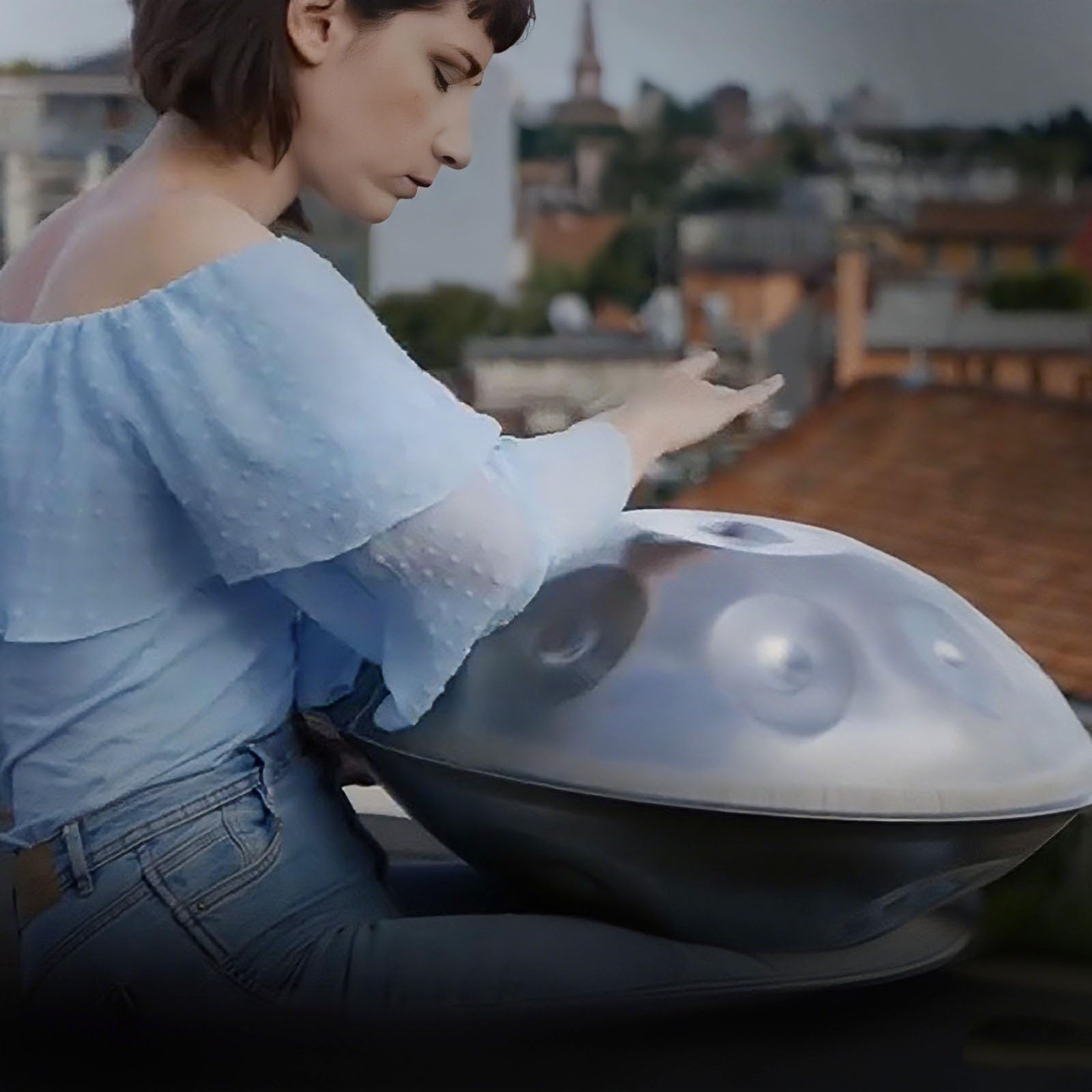 Amazon | 22インチ ハンドパンドラムセット 432Hz/440Hz 9/10/12音 ニ